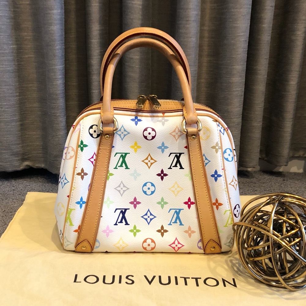 LOUIS VUITTON
White Multicolore Priscilla Bag - Picture 2 of 9